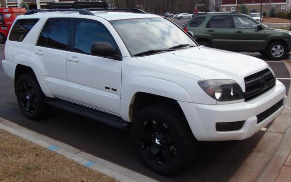 Just after lift, wheels, and tires
