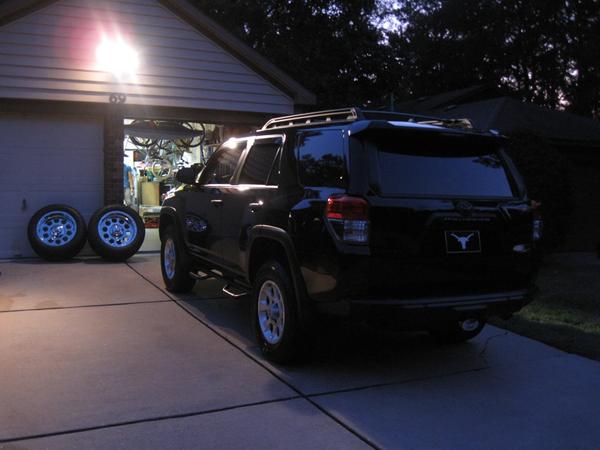 Just got tires for wheels