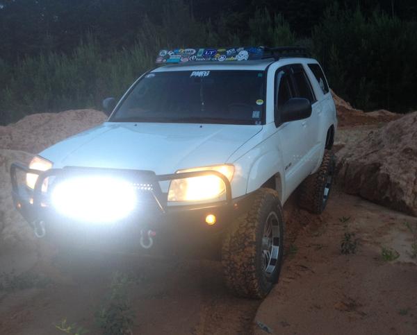 Just installed a 22" lightbar on top of my Shrockworks.