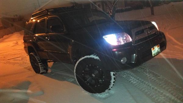 JUST MINUTES AFTER INSTALLING THE 33'' NITTOS ON XD MONSTERS