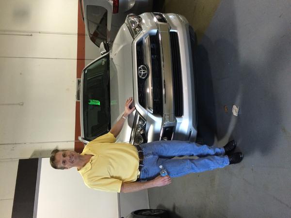 Just purchased at Toyota of Richardson.
