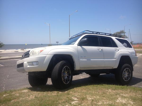 Just put on my new Whitson Metal Works full length roof rack and decided to run around town.