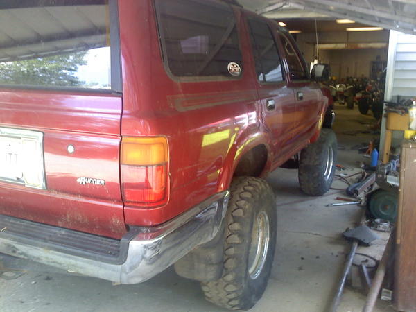 just taken running boards off