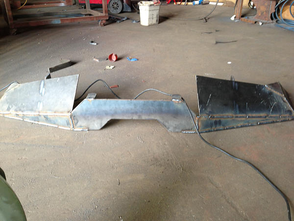 just the skin still needs gussets and the winch plate