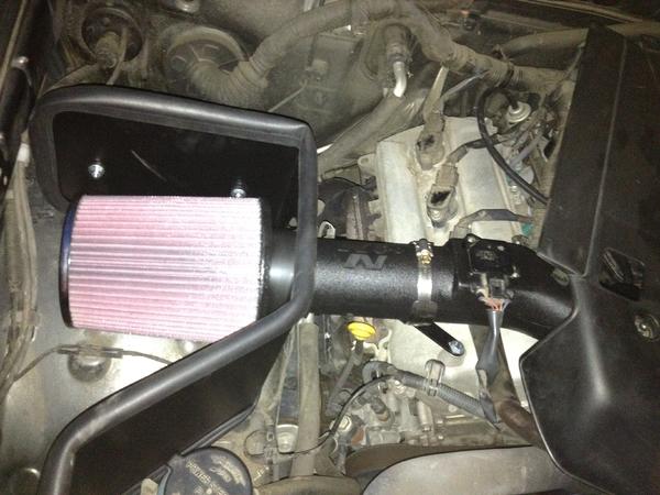 K&N Intake installed