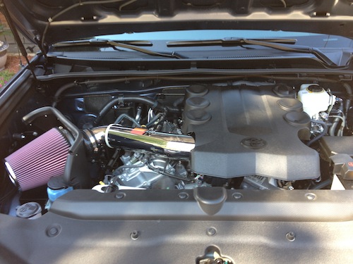K&N Series 77 Installed - Pulls much harder from 3K RPM and UP, however very throaty that is quite loud as well.  Don't mind for the increase in power