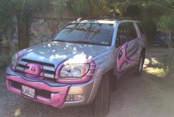 karbombz right after Kenny painted it!