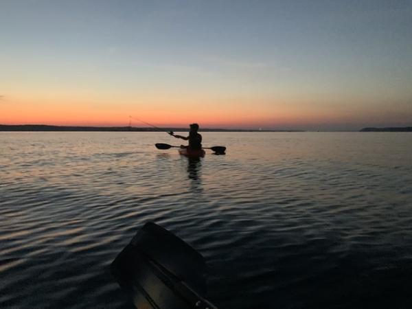 Kayak fishing, LBL