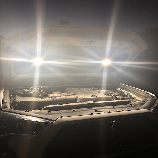 KC under hood Lights