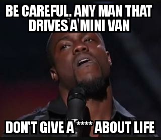 Kevin Hart Minivan Meme