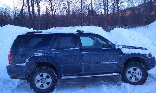 killington, vermont in the 2013 blizzard