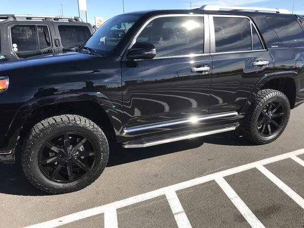 KM6551 20x8.5, Falken 285/55 20
REV432X SUSPENSION