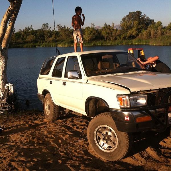 Lake Jumping with my little brothers