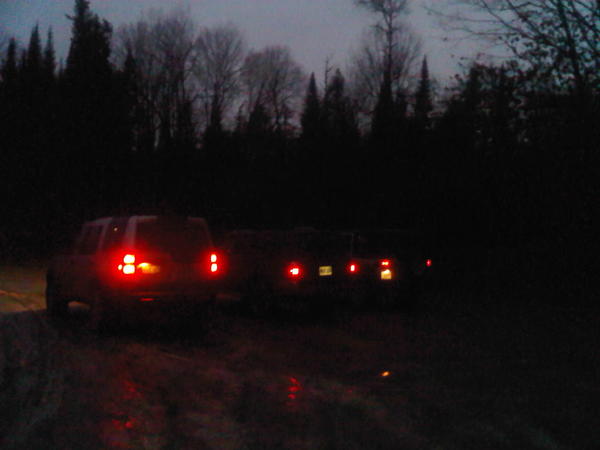 Leaving the trail