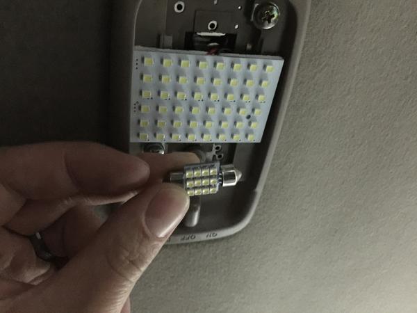 LED Dome and Map Lights panel vs other