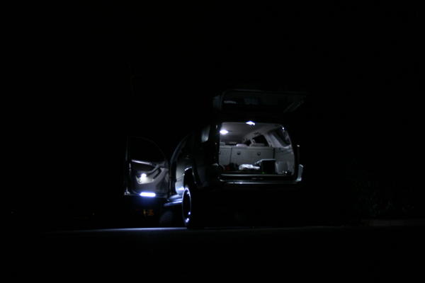 LED interior lights