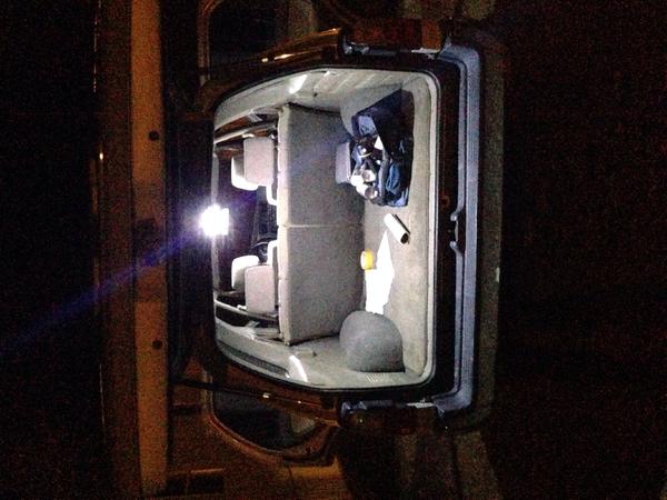 Led interior panels installed