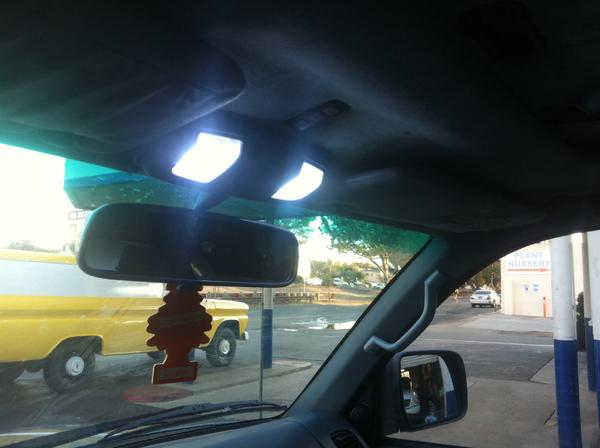 LED map lights