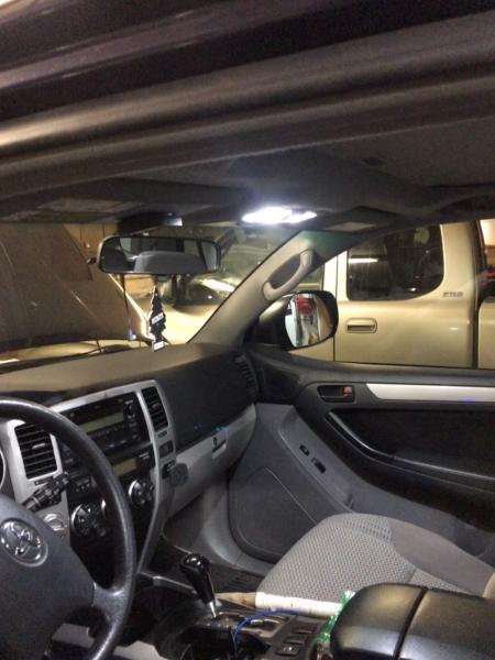 LED replacements for front map lights