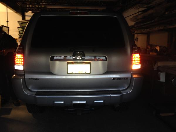 LED reverse lights