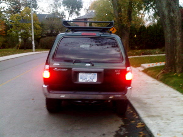 Led Taillights-not on the brake pedal