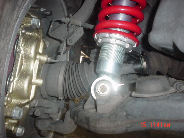 Left Coilover After