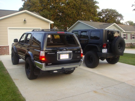 Left Side and Rear View 4Runner