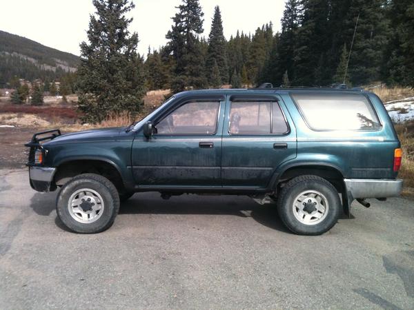 Left side running boards gone.