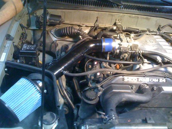 Let the engine breath in the free air