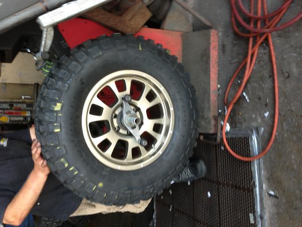 Lets get the things mounted and balanced.