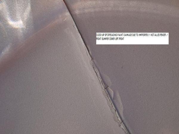 LF FR PAINT DAMAGE