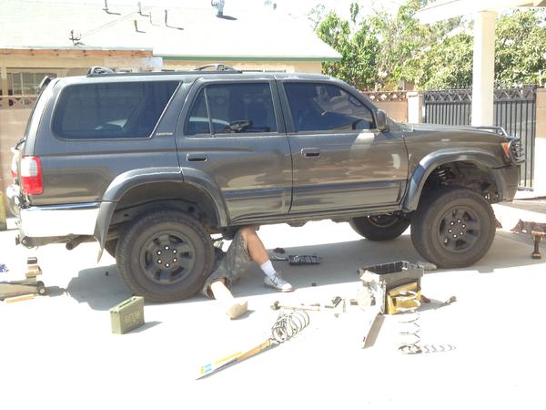 lift going in