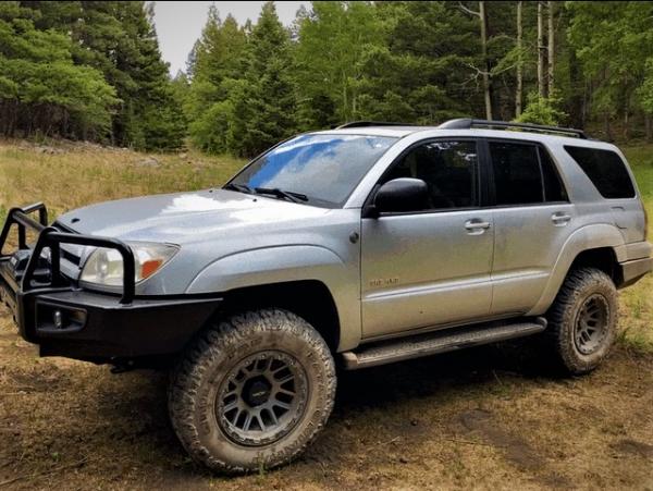 Lift, Wheels, Tires, and Bumpers are done.