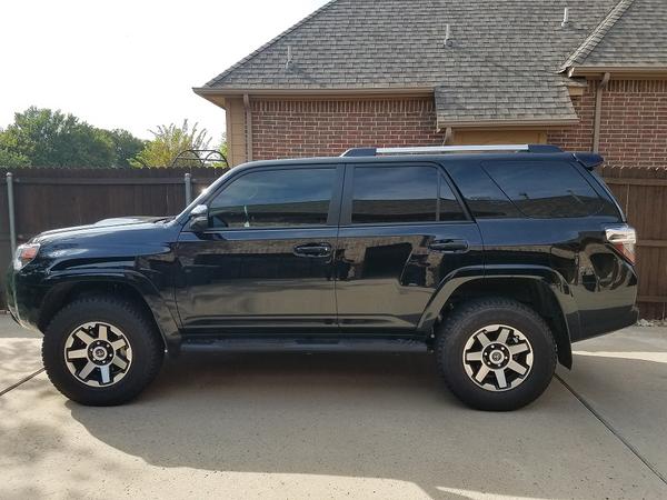 Lifted with 6112's & 5160's and new Firestone Destinations