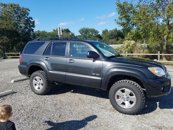Lifted with new tires