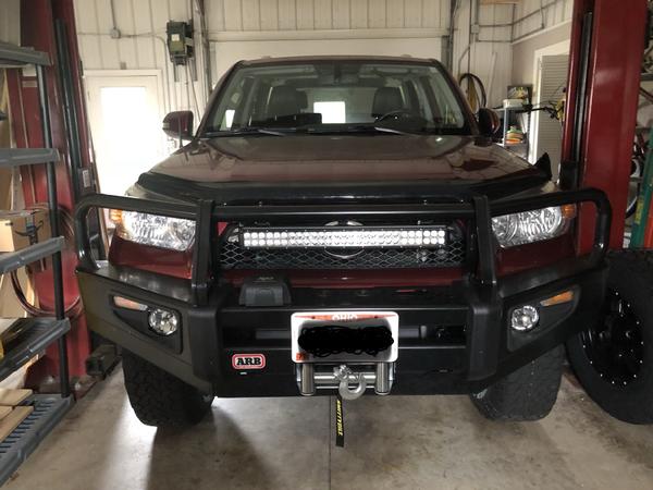 Light Bar Installed