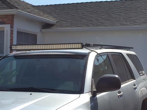 Light bar, just need to wire it up.
