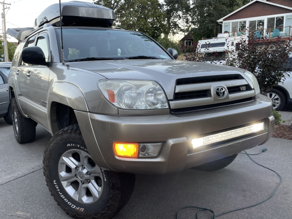 Lightbar Installed