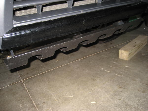 Line-X on Skid Plate