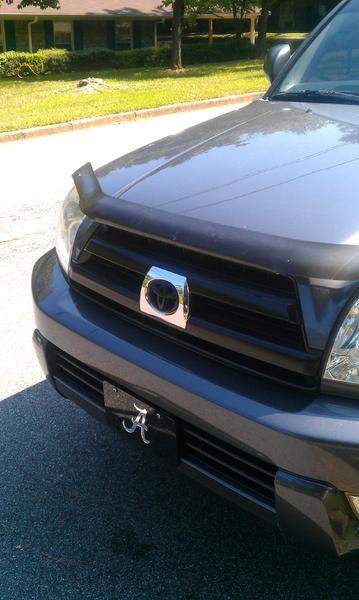 Little bit of a grill mod, soon to find out it wants to flake so will have plasti dip entire thing