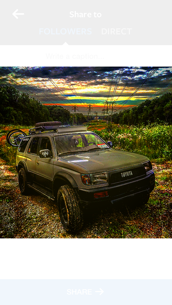 little bit of edit ( or a lot haha ) found a cool little trail and the sky permitted for a fun pic!