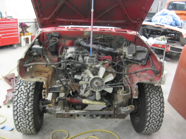 little front end work, cleaned engine up. It didn't need any other work