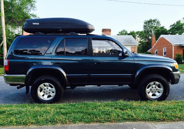 Loaded down for summer travel.