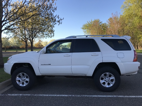 Loaded with 900lbs of concrete and 4x4s