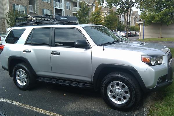 Loadwarrior roof rack on TE
