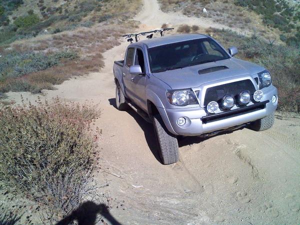 Looking for a god spot to go downhillin.