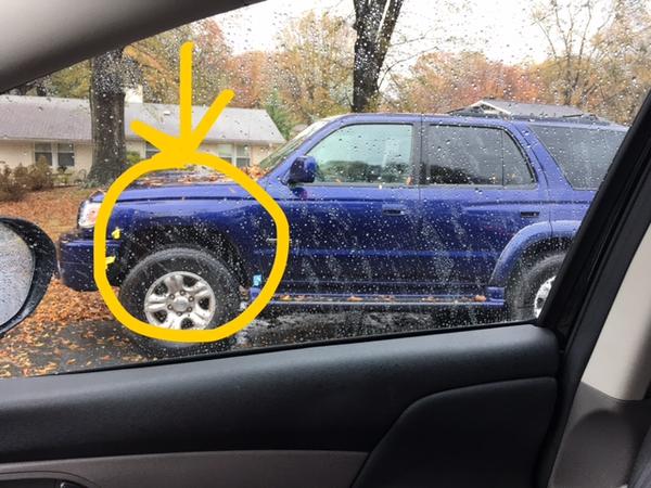 Looking to find a front wheel fender for my 2002 Sport T4R