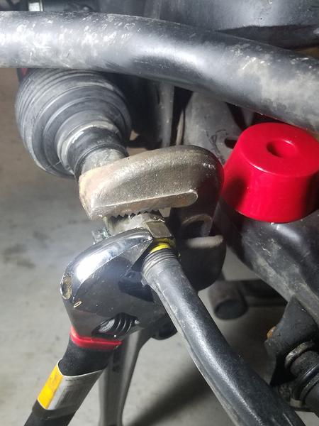 Losen OTR Lock nut