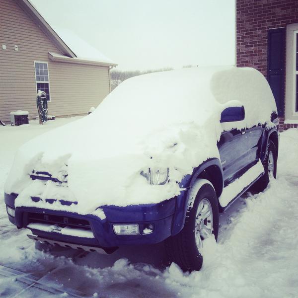 Love a snow covered Runner.