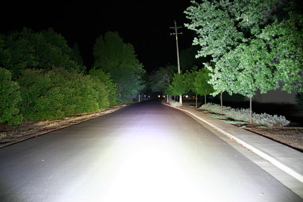 low beams & 30" LED light bbar
